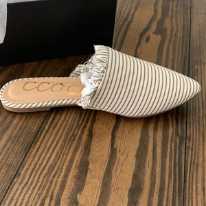 Brand new striped shoes